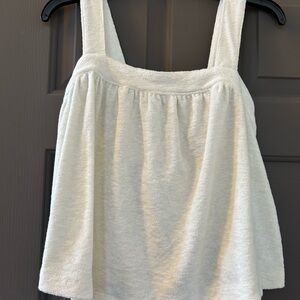 Marine Layer Cream Tank Top